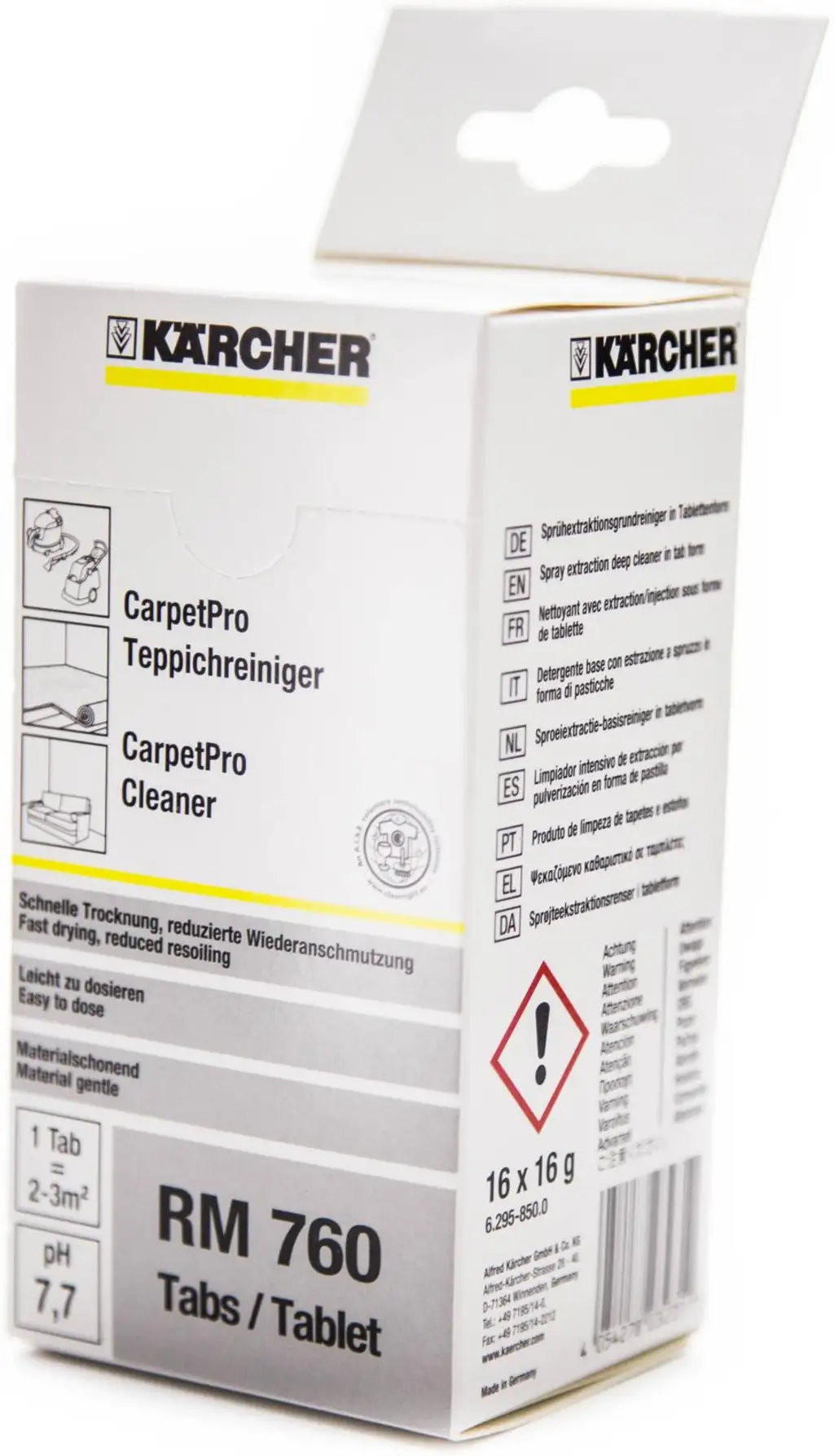 Kärcher pesuainetabletti RM760